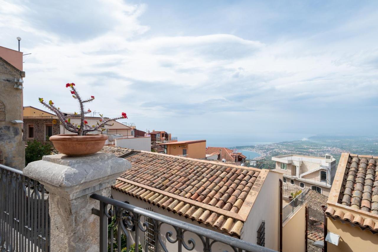 Castelmola Casa Chiocciola With Terraces Apartment Ngoại thất bức ảnh